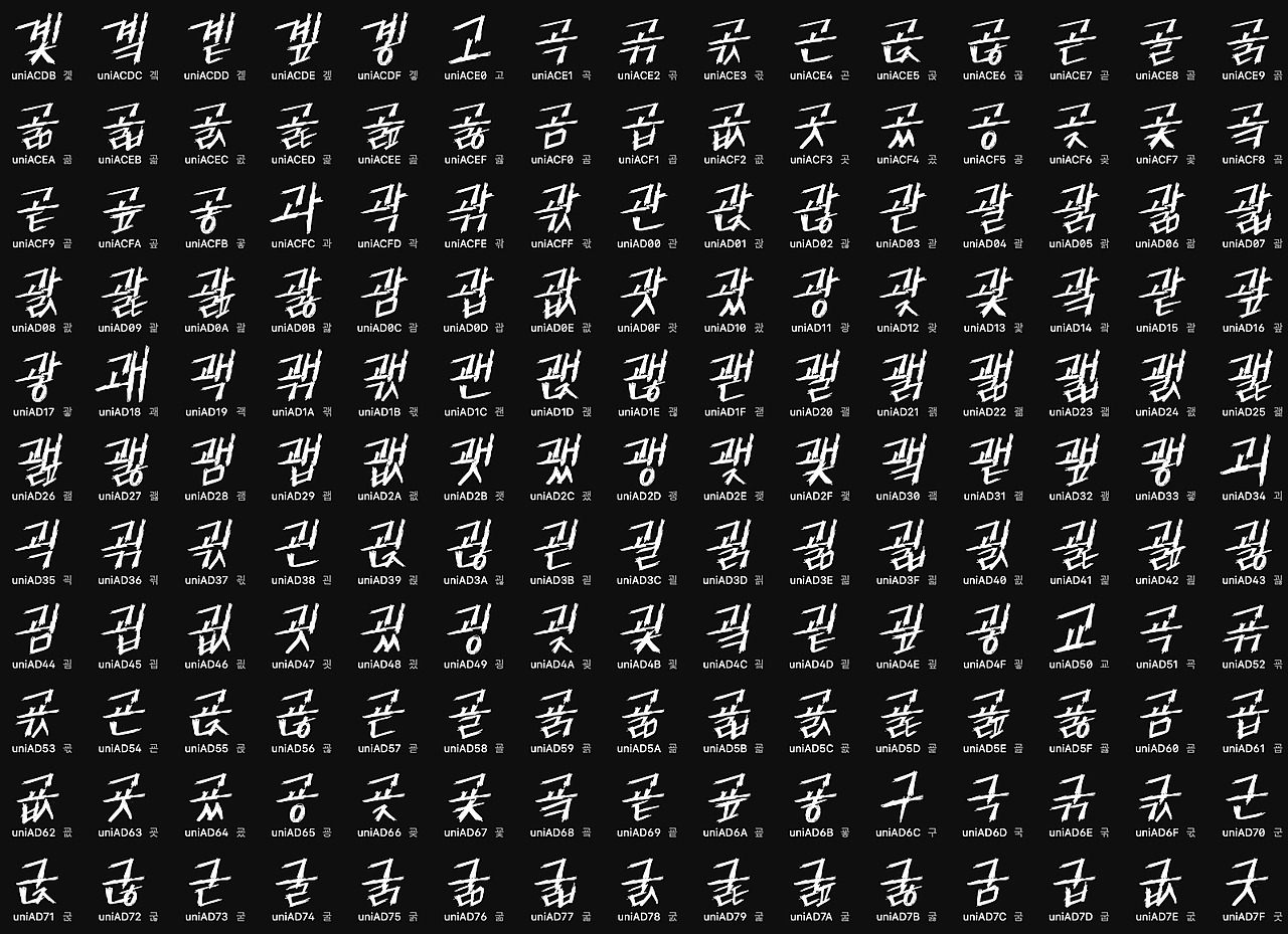 베타폰트 시스템을 시작하면서 - A9폰트 베타로 공개