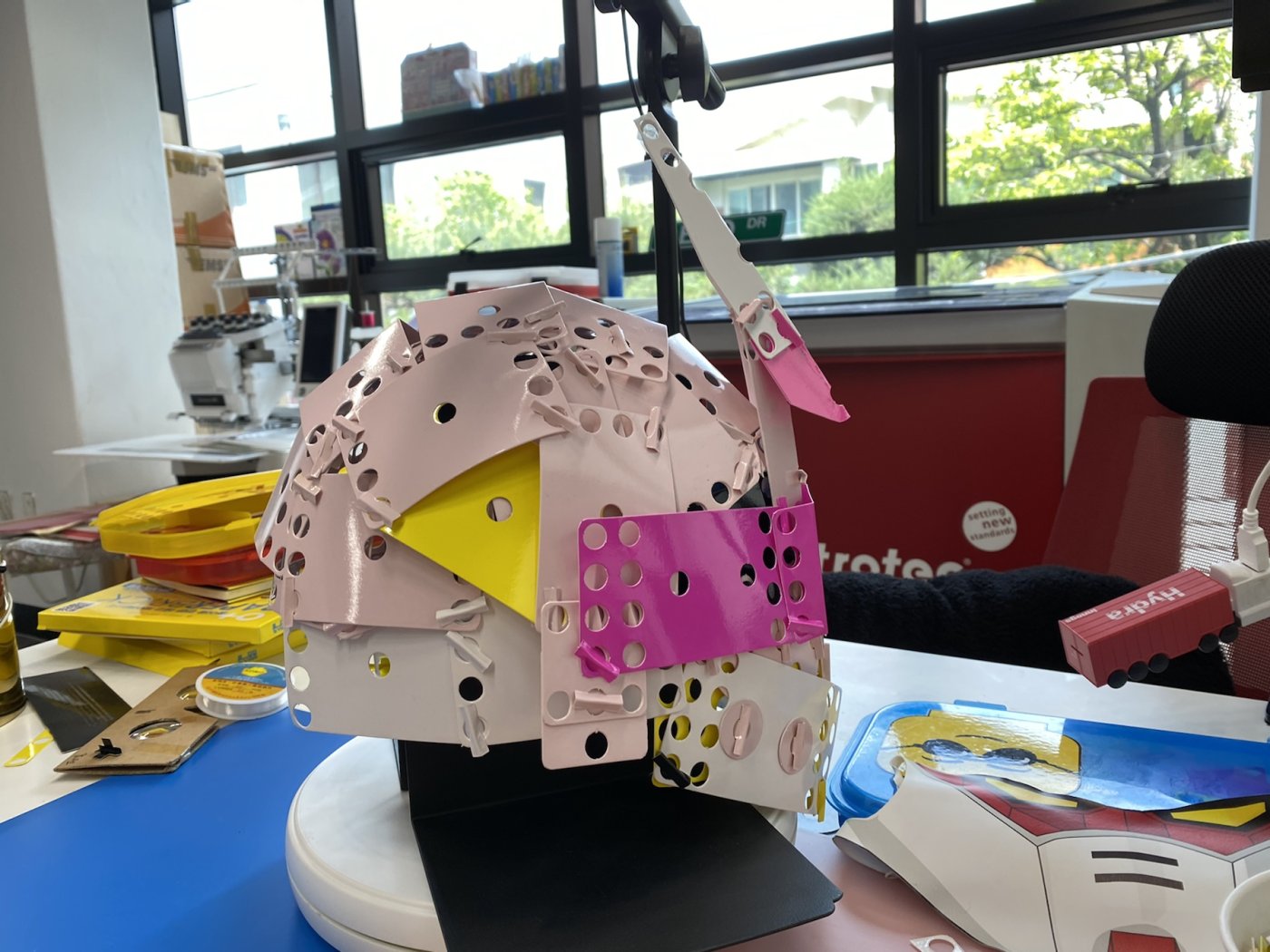 페이퍼브릭 로봇헬멧 만들기