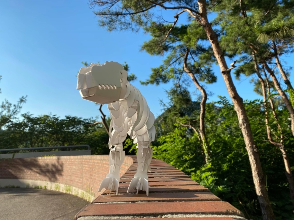 BOX CRAFT 3D 리얼 다이노소어 칠해보기