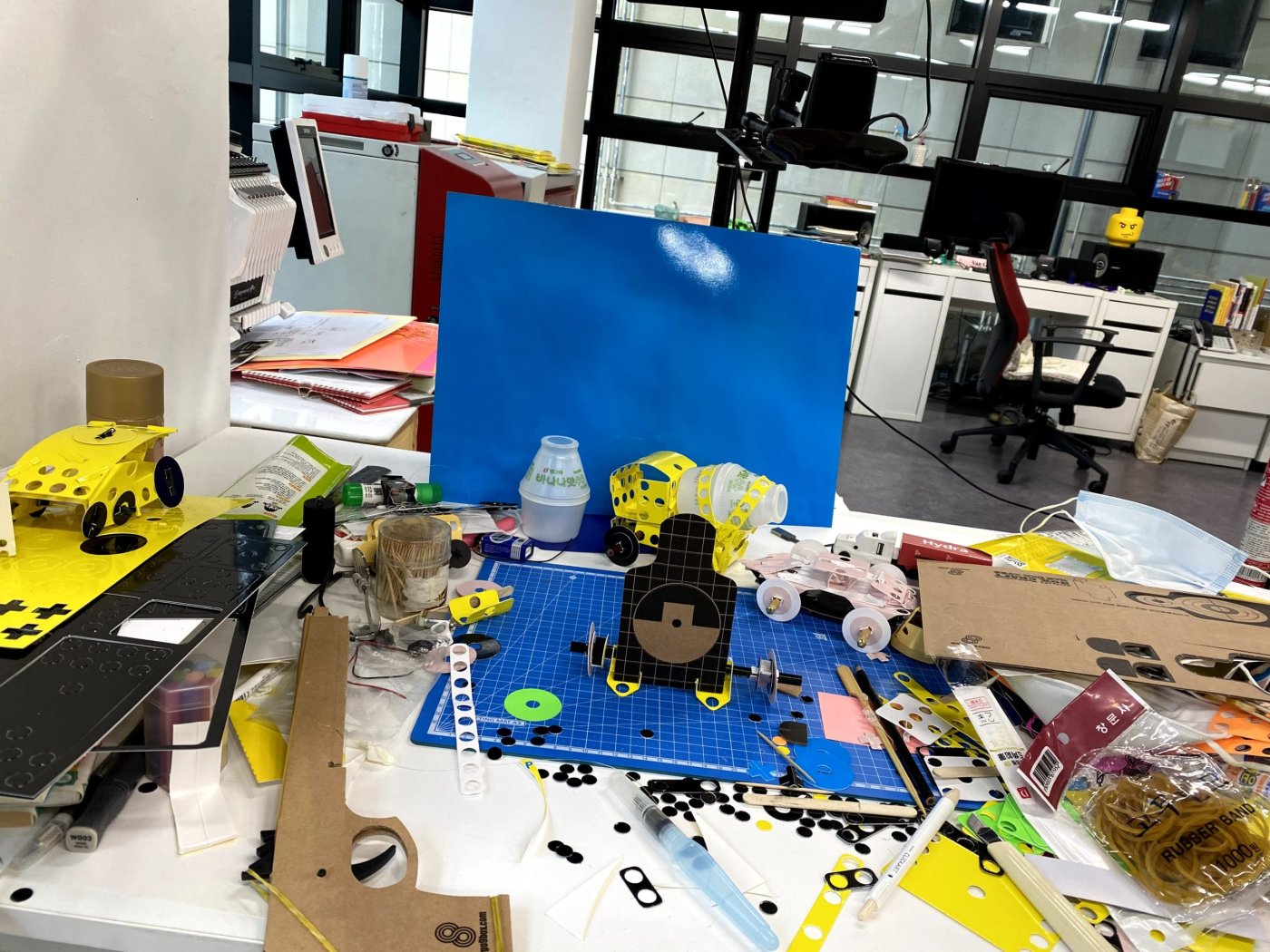 고무줄총 타겟 거리 측정하기