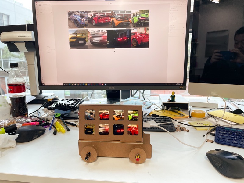 박스크래프트로 유아용 사운드북을 싸게 만들다.