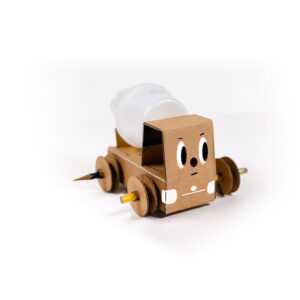 바나나우유로 만든 레미콘 자동차