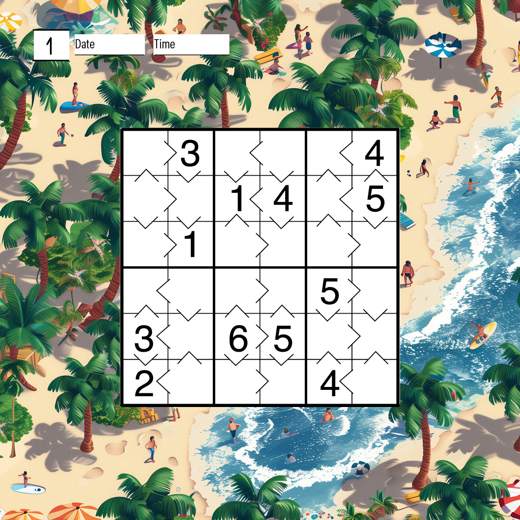 교과서 수학퍼즐 시리즈 제작중입니다. 부등호 스도쿠